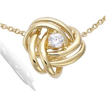 Brillante Trésor Lily – Pendente Oro Lavato 13 mm