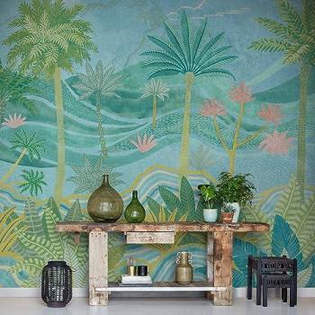 Palm Spring Landscape Scene Mural 2.8 x 3.71m