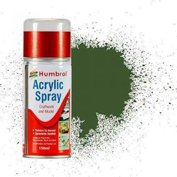 Humbrol Spray Akrylowy Zielona Trawa 80 Matowy