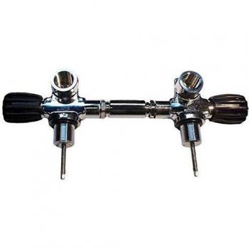 Soupape Metalsub Tankbibo S M25 300 Bar Noir, Argenté 12 Short/15 Litres / 203 mm