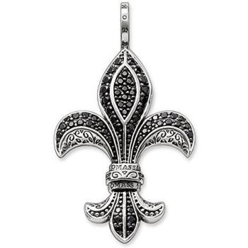 Bourbonische Lilie Anhänger an Thomas Sabo Damenkette aus Sterlingsilber PE577‑051‑11