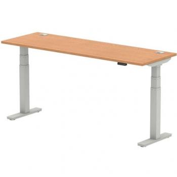 Air Slimline Height Adjustable Desk with Cable Ports