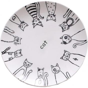 Cat Ceramic Dessert Plate