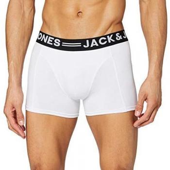 Jack & Jones Boxer JACSENSE TRUNK NOOS BRANCA para Homens