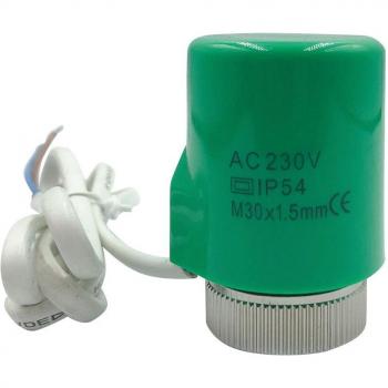 230V 2W Electric Thermal Actuator for Underfloor Heating