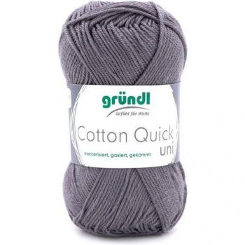 Fil Tricot Coton Rapide - Gründl - 110 Gris