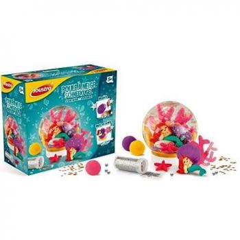 Set Artigianale Globo di Neve Sirenetta con Acqua