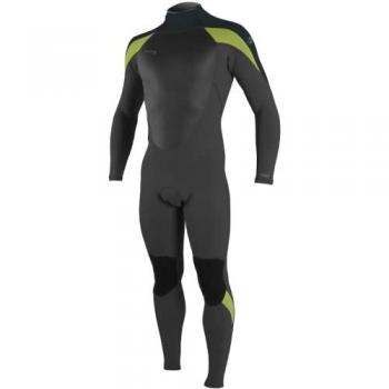Traje neopreno O'Neill Epic 5/4mm Back Zip Full negro verde claro - L