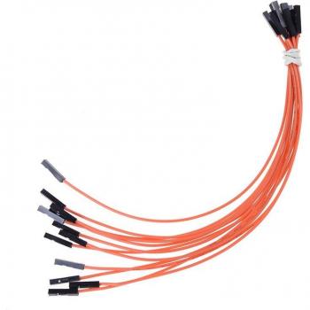 10pcs 20cm 24AWG Dupont Female to Female Jumper Cables