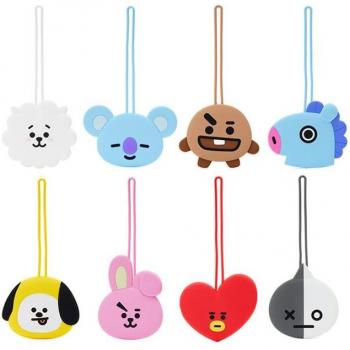 BT21 KOYA Silicone Name Tag