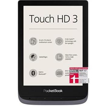 Leitor de eBook Pocketbook Touch HD3 - Metallic Grey