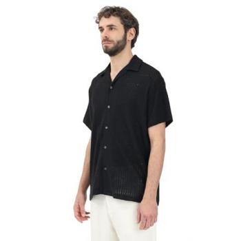 Selected Homme Kurzarm-Jacquardhemd für Herren - XL