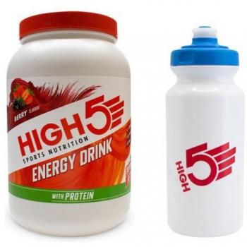 High5 Pro‑Fuel Energy Drink – 1.6 kg, 4:1 Carb/Protein Ratio, Electrolytes, Recovery Berry