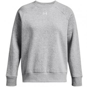 Under Armour Rival Fleece Crew Gris M Mujer