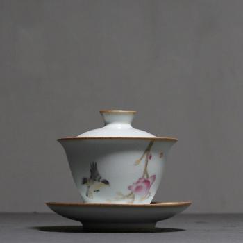 Vintage Ru Kiln 130ml Porcelain Gaiwan