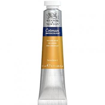 Winsor & Newton Cotman Watercolour Tube - Yellow Gold