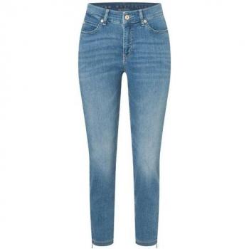 MAC Stretch-Jeans Traum Chic einfache blaue Waschung 5436-90-0351L D289 - Wonderlight