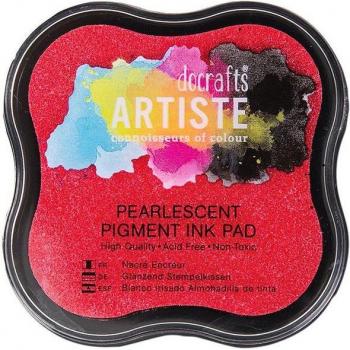 Pink Perlmutt-Stempelrolle