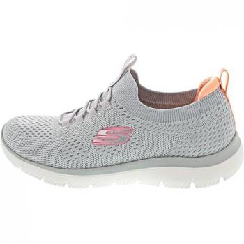 Chaussures Femme Skechers Summits - Top Player Gris/Vert 41