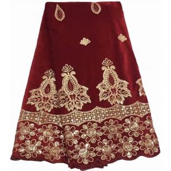 Velvet Lace Fabric