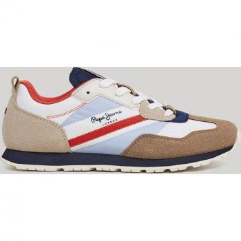 Pepe Jeans Multicolor Foster Print Trainers for Boys, Size 33 EU