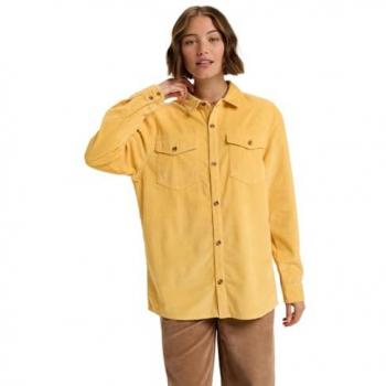 Chemise Roxy Let It Go Cord Jaune