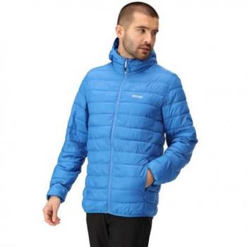 Regatta Men's Hillpack Insulated Hooded Jacket - Strong Blue