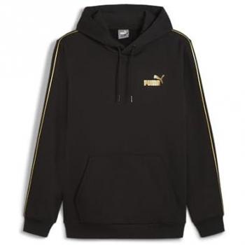 Sudadera Puma ESS Tape Minimal Gold Hombre Negro Talla M