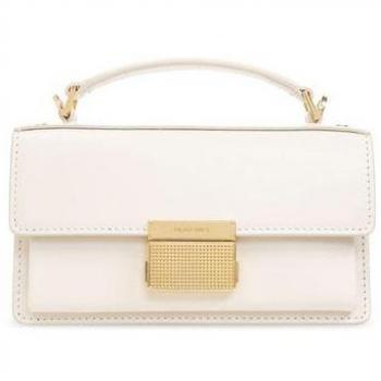 Golden Goose, Cross Body Bags, female, White, Size: ONE SIZE Venezia Small Bag - Leather - Butter