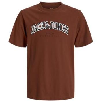 Jack & Jones Junior T-Shirt Ruggine, Nero & Bianco