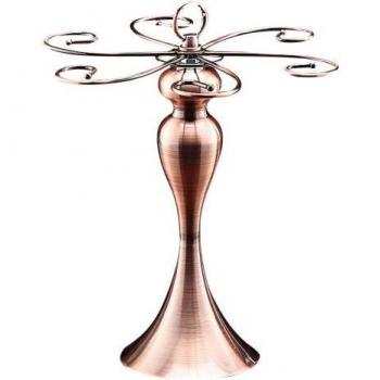 Wine Glass Holder with Wooden Base