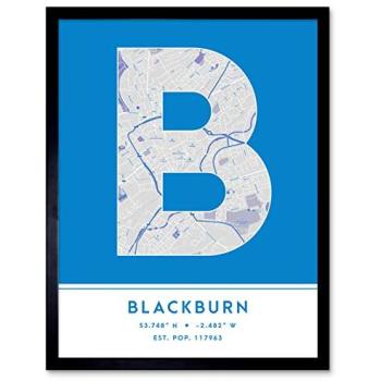 Cityscape Frame: Blackburn, England