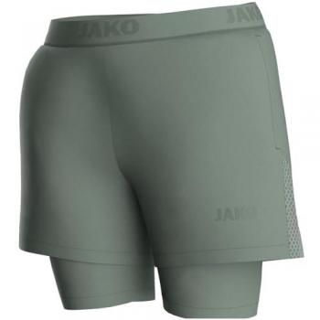 JAKO Power 2in1 Short Damen Grün - 34