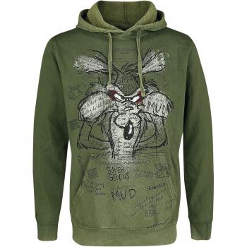 Capucha Verde XXL Wile E. Coyote – Looney Tunes Hombre