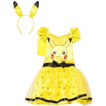 Pikachu Kleid für Mädchen Größe 3-4
