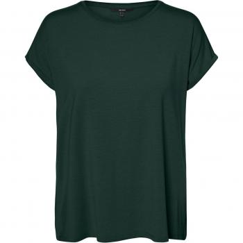 T-shirt Vero Moda Ava Color Verde Oscuro