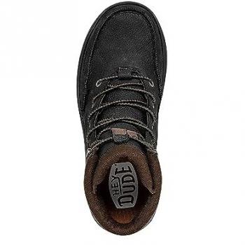 Hey Dude Winter Boots - Male - Black - Size: 8 US