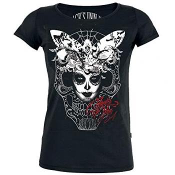 JACK'S INN 54 Kurzarmshirt Mariposa Muerta (1-tlg)