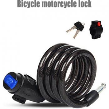 Universal Stainless Steel Motorcycle and Bike Security Lock