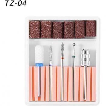 BellyLady Nail Electric Drill Bits and Sanding Bands Kit