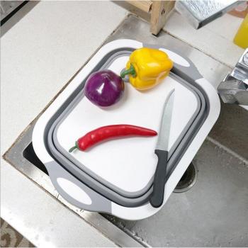 Chopping Board with Drain Basket