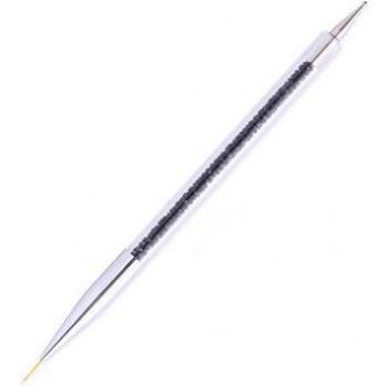 Nail Art Dotting Tool with Dual-ended Brush