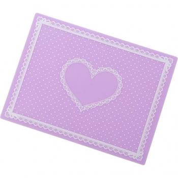 Washable Silicone Pillow Lace Nail Art Practice Mat, 28.1*21.1 cm