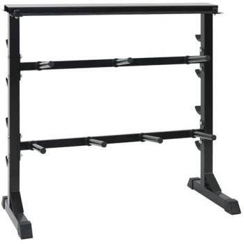 VidaXL Titan Steel Dumbbell Stand – Powder‑Coated, 99×45×95.5 cm