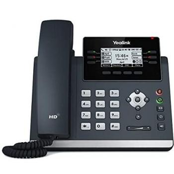 Yealink T42U - Telefone VoIP com 12 Contas SIP