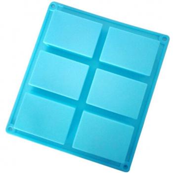 Silicona 6 Cavidades: Molde DIY de Pastel de Jabón Artesanal