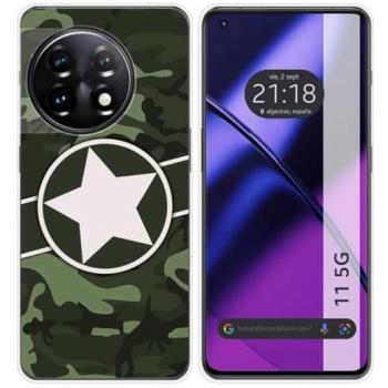 Funda Silicona para Oneplus 11 5G diseño Camuflaje 01 Dibujos