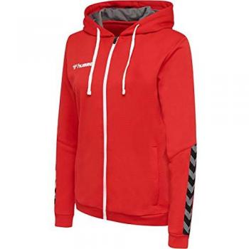 Dames Hoodie Hummel met Rits hmlAUTHENTIC Poly