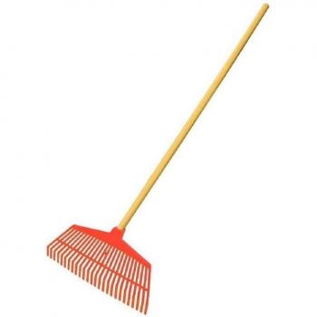 Garden Leaf Rake EDM 44 x 23 x 116 cm TU Clear