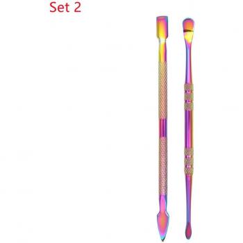 6 Styles Stainless Steel Nail Art Tools